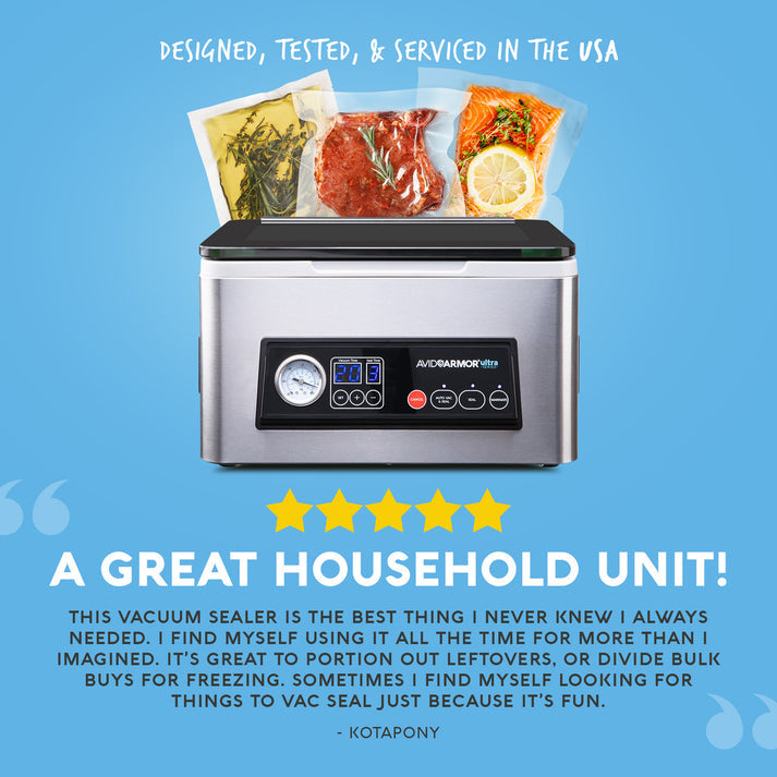 Avid Armor Chamber Vacuum Sealer Machine USV20