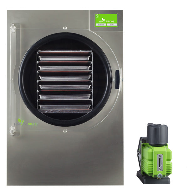 Harvest Right Home Pro Freeze Dryer with 4 Stainless Steel Trays - Large (21.3″ W x 27.5″ D x 31.3″ H)